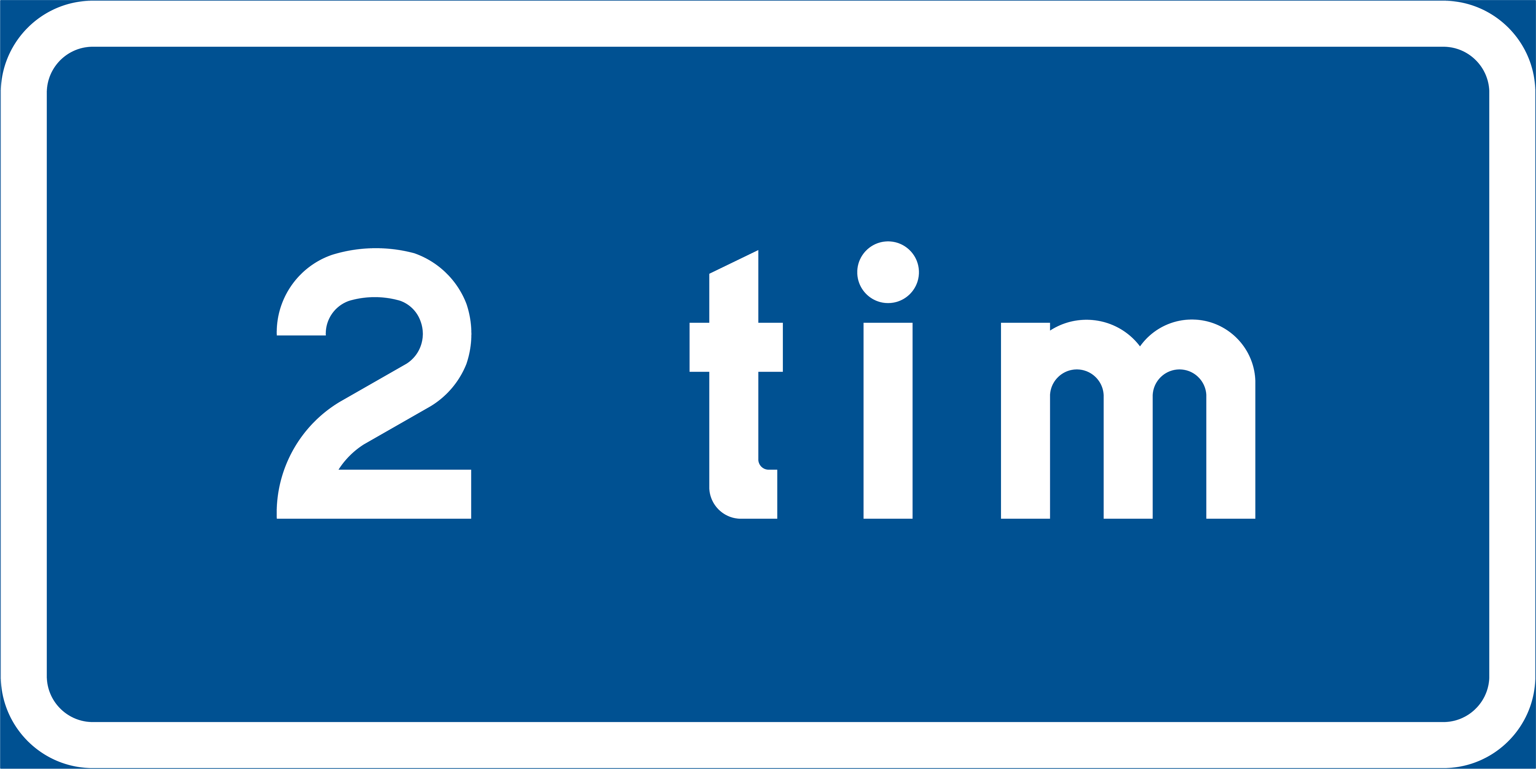 T18 Tillåten tid för parkering